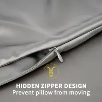 Mulberry Silk Pillowcase Hidden Zipper thumbnail 5