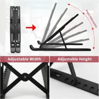 Adjustable Aluminum Laptop Stand thumbnail 4