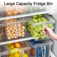 Clear Stackable Fridge Storage Bins thumbnail 3