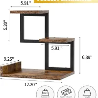3-Tier Desktop Shelf Organizer thumbnail 3