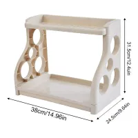 2-Tier Kitchen Shelf Organizer thumbnail 6