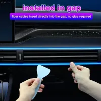 Car RGB LED Atmosphere Light Strip thumbnail 4