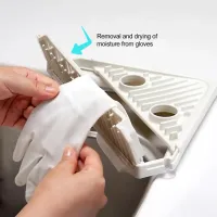 Roll Up Over The Sink Dish Drainer Mat thumbnail 2