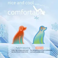 Dog Cooling Vest - Breathable Pet Sun Protection thumbnail 2