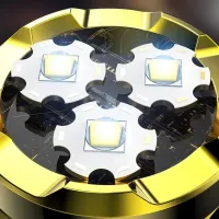 Rechargeable LED Flashlight with Cap Clip thumbnail 6