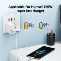 120W Super Fast USB-C Charging Cable thumbnail 4