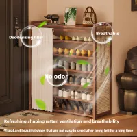 Narrow 5-Tier Slim Shoe Cabinet thumbnail 6