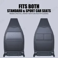 Car Seat Anti-Kick Mat with Organizer thumbnail 2