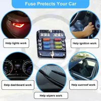 180Pcs Car Fuse Assorted Kit thumbnail 5