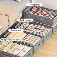 Under Bed Storage Containers with Clear Window thumbnail 2