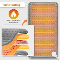 Electric Heating Pad 9 Heat Levels thumbnail 2