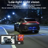 3CH Dash Cam with Night Vision & Parking Monitor thumbnail 3