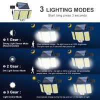 234 LED Solar Motion Sensor Lights thumbnail 4