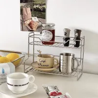 Stainless Steel Storage Rack Organizer thumbnail 1