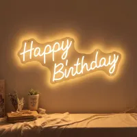 Happy Birthday LED Neon Sign thumbnail 6