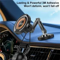 Magnetic Wireless Car Charger & Holder thumbnail 5
