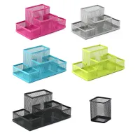 Metal Mesh Pen Holder Organizer thumbnail 6