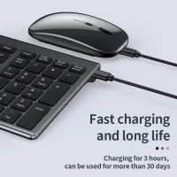 Jomaa Slim Rechargeable Keyboard Mouse Combo thumbnail 3
