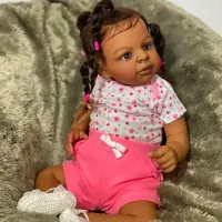 Realistic Reborn Baby Doll 22" thumbnail 6