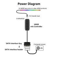 5V 3PIN ARGB Controller Cable thumbnail 4