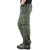 Men's Tactical Cargo Pants - Outdoor Work Trousers thumbnail 6