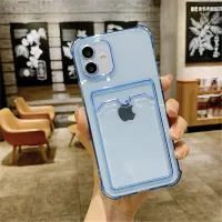 Clear Card Slot iPhone Case thumbnail 1