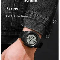 SYNOKE Men’s Digital Sports Watch with Alarm thumbnail 2