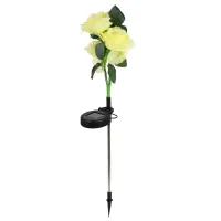 Solar LED Rose Flower Light thumbnail 2