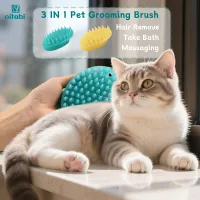 Soft Rubber Pet Grooming Brush thumbnail 5