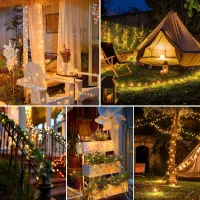 Solar Fairy String Lights Outdoor thumbnail 4