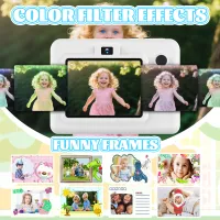Kids Digital Camera with Mini Printer thumbnail 4
