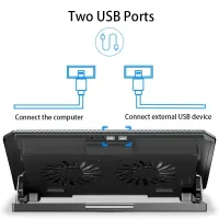 17-inch Gaming Laptop Cooler with LED Screen thumbnail 6