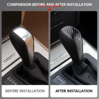 BMW 3 Series Carbon Fiber Shift Knob Cover thumbnail 3
