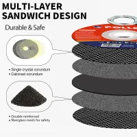 SI FANG 5pc Resin Cutting Disc Set thumbnail 2