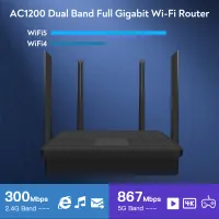 1200Mbps Dual Band WiFi Router/Extender thumbnail 3