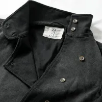 Y2K Harajuku Black Distressed Denim Jacket thumbnail 3
