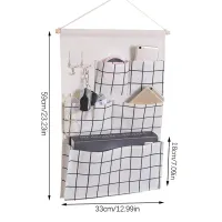 5-Pocket Hanging Organizer Bag thumbnail 6