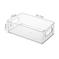 Transparent Stackable Storage Bins thumbnail 6