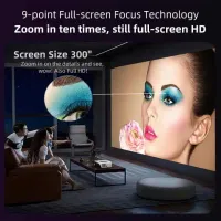 1550ANSI Smart Android 4K Projector thumbnail 3