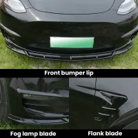 Tesla Model Y Carbon Fiber Body Kit thumbnail 2