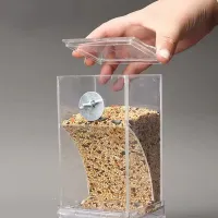 Parrot Feeder Anti-Spill Bird Food Box thumbnail 3