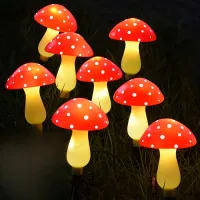 Solar Mushroom Fairy Lights thumbnail 1