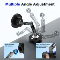 Magnetic Wireless Car Charger & Holder thumbnail 3