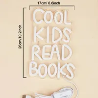 LED Neon Kids Reading Lamp - USB Night Light thumbnail 2