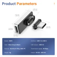 140W Magnetic USB-C PD4.0 Fast Charger thumbnail 6