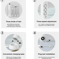 Wireless Rechargeable Milk Frother 3-Speed thumbnail 4