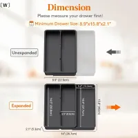 Expandable Utensil Drawer Organizer thumbnail 6