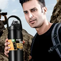 Stainless Steel Thermos Tumbler with Straw thumbnail 5