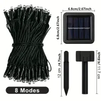 Solar LED String Lights - 100 LEDs thumbnail 6