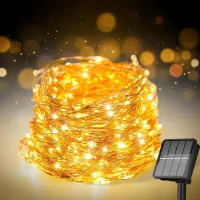 Solar LED Fairy String Lights thumbnail 3